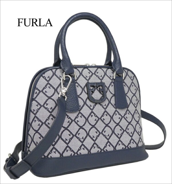 imgrc0078240640 Furla Fantastica Dome Bag Blue Multicolor