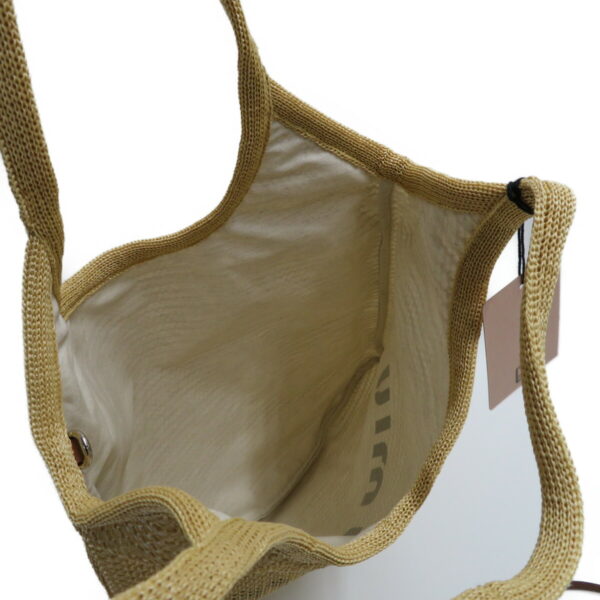 imgrc0079406463 Miu Miu Raffia Logo Tote Bag Beige