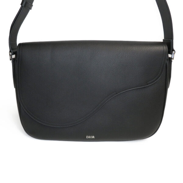 imgrc0079406564 Christian Dior Saddle Messenger Bag Black