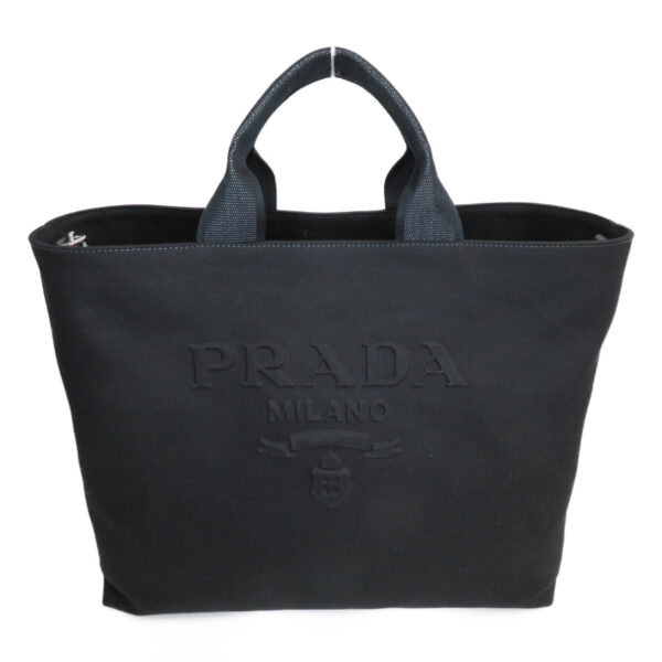 imgrc0079406696 Prada Drill Tote Bag Nero