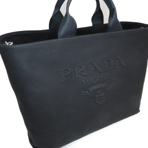 imgrc0079406697 Prada Drill Tote Bag Nero