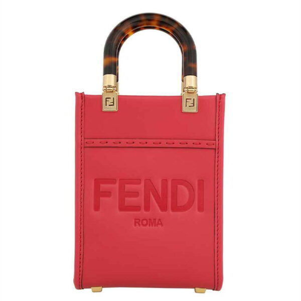 imgrc0079437527 Fendi Mini Sunshine Shoulder Bag Pink