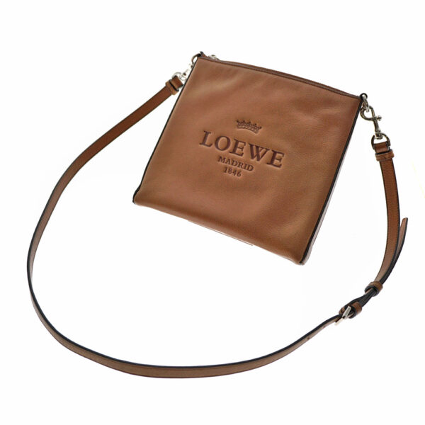 imgrc0079455028 Loewe Shoulder Bag Leather Brown