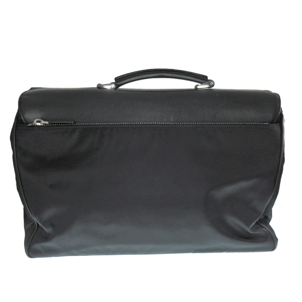 imgrc0080142253 Prada Briefcase Nylon Leather Black