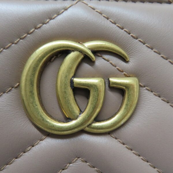 imgrc0080408980 Gucci GG Marmont 2WAY Bag Leather Beige