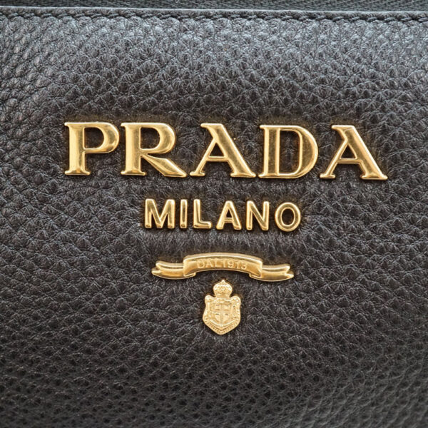 imgrc0081465891 Prada Shoulder Bag Leather Black