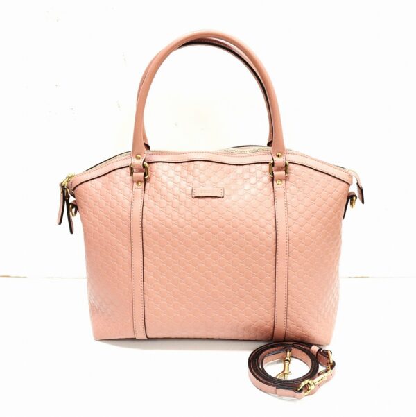 imgrc0081655681 Gucci Micro Guccisima Leather 2WAY Bag Pink