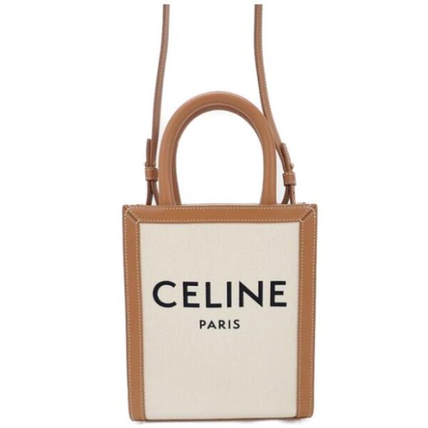 imgrc0081898985 Celine Mini Vertical Cabas Tote Natural Tan