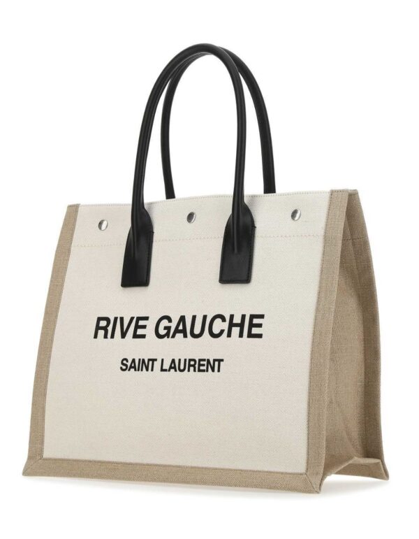 imgrc0082048137 Saint Laurent Rive Gauche Tote Bag Beige