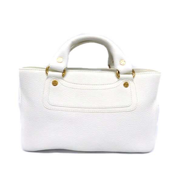 imgrc0083075388 Celine Boogie Leather Tote Bag White