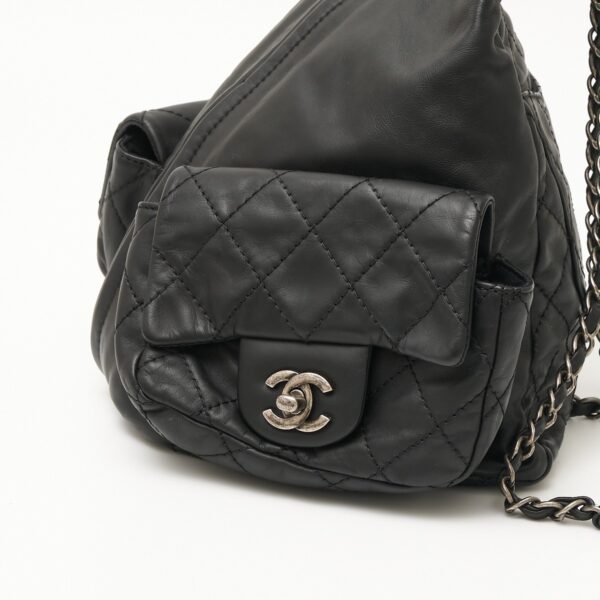 imgrc0083106530 Chanel Matelasse Chain Backpack Rucksack Leather Black