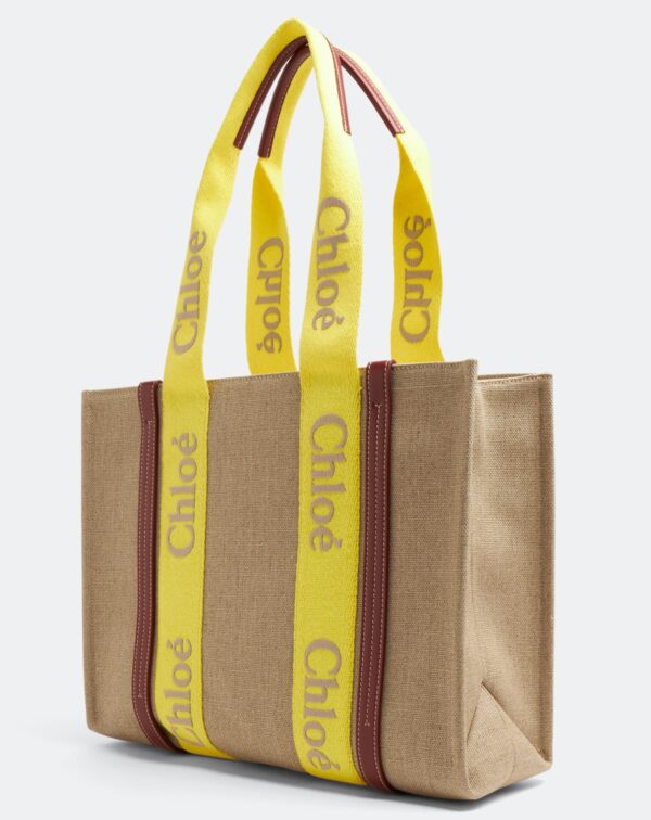 imgrc0083192954 Chloe Woody Medium Tote Bag Yellow