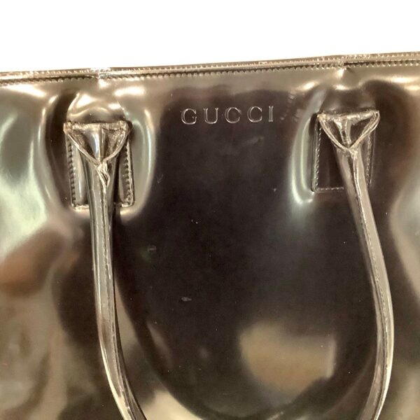 imgrc0083753186 Gucci Tote Bag Enamel Black