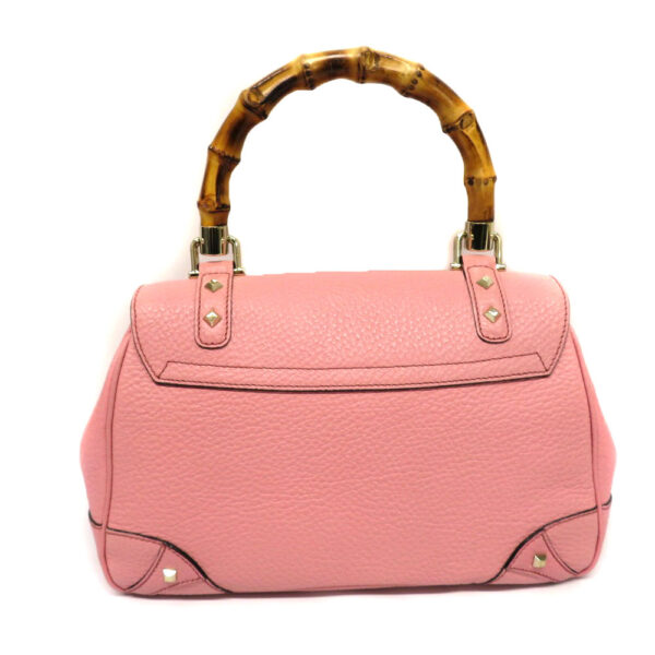 imgrc0083890292 Gucci Bamboo Handbag Bamboo Leather Pink