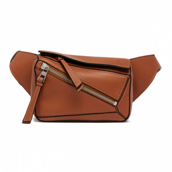 imgrc0084817667 Loewe Mini Puzzle BAM Bag Tan Brown