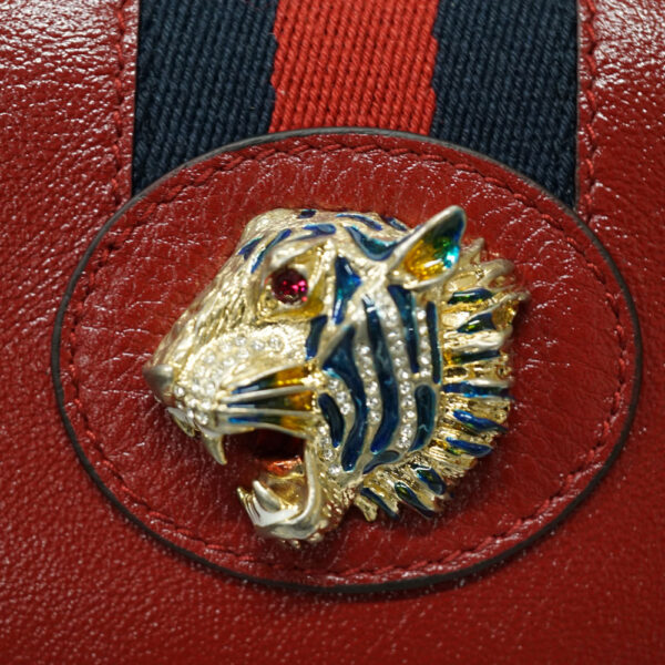 imgrc0085849368 Gucci Rajah Mini Shoulder Bag Tiger Red Navy