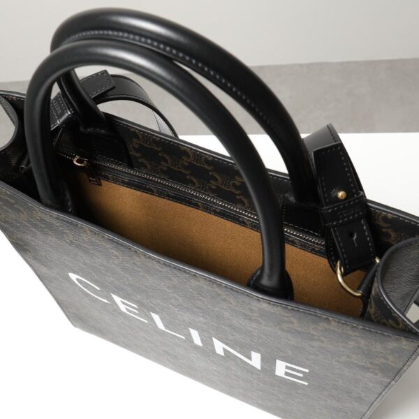 imgrc0085907578 Celine Medium Triomphe Tote Bag Black