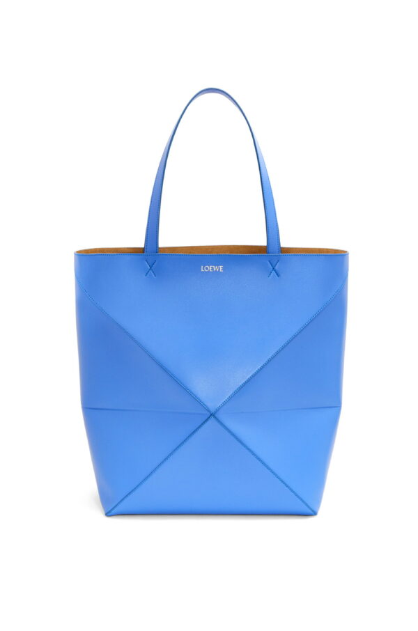 imgrc0085933076 Loewe Large Puzzle Fold Tote Bag Seaside Blue