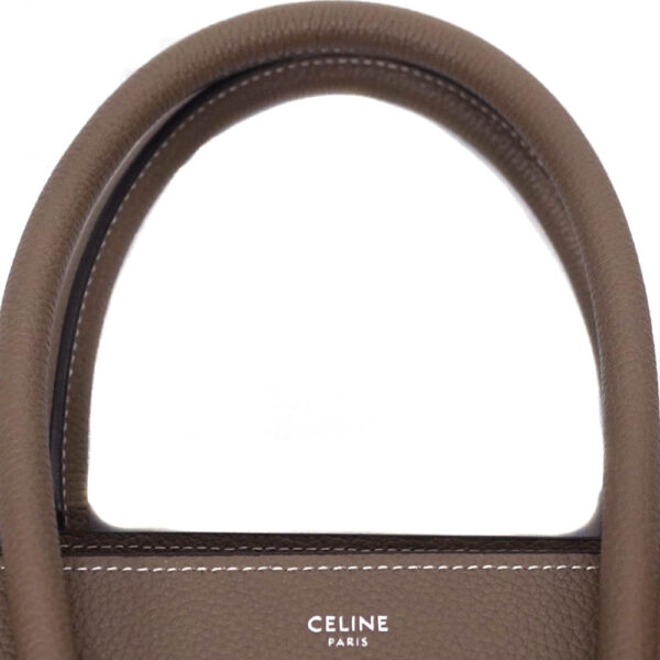 imgrc0086088144 Celine Luggage Micro Shopper Handbag Greige