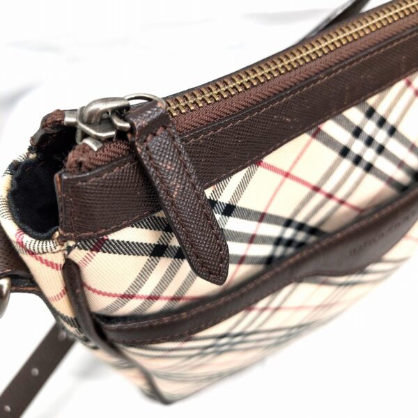 imgrc0086111847 Burberry Nova Check Shoulder Bag Nylon Leather