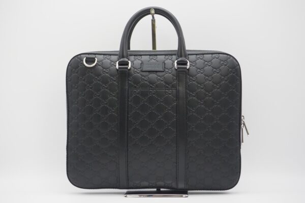 imgrc0086955726 Gucci Guccissima Briefcase Business Bag Black