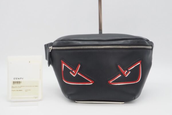 imgrc0086955785 Fendi Monster Bugs Eye Body Bag Black Red White