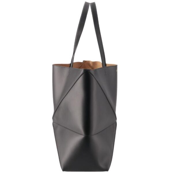 imgrc0087100923 Loewe Large Puzzle Fold Tote Bag Black