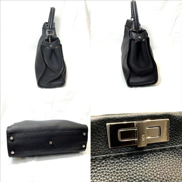 imgrc0087283531 Fendi Selleria Peekaboo Handbag Black