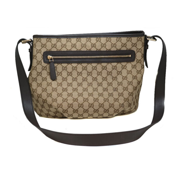 imgrc0087456678 Gucci Shoulder Bag GG Canvas GG Supreme Beige Brown