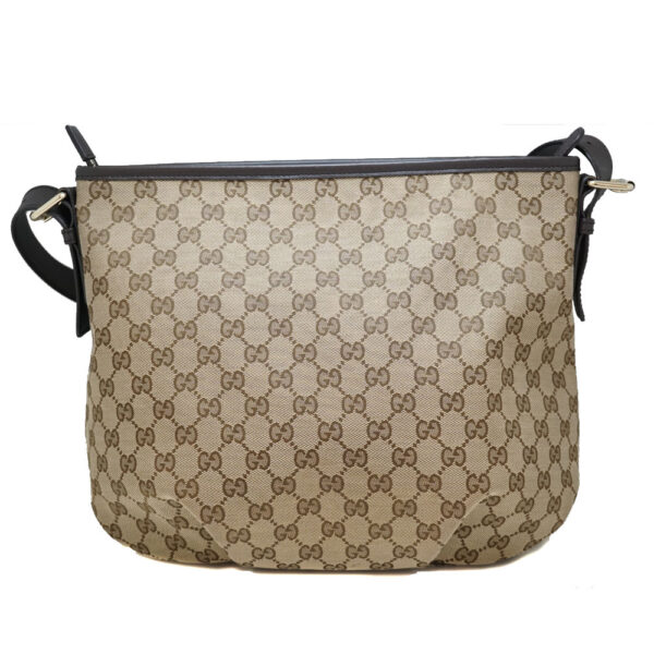 imgrc0087456684 Gucci Shoulder Bag GG Canvas GG Supreme Beige Brown