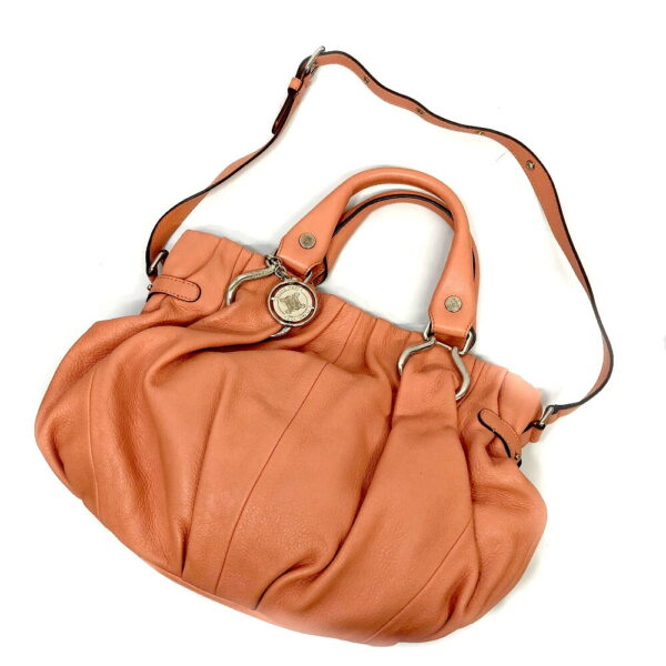 imgrc0087457681 Celine Pillow Small 2WAY Calf Leather Shoulder Bag Orange