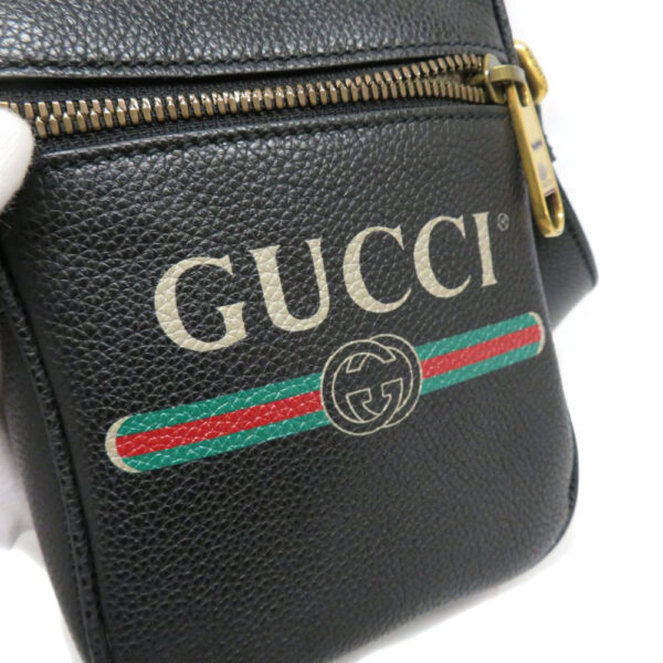 imgrc0087721268 Gucci Shoulder Bag Leather Black