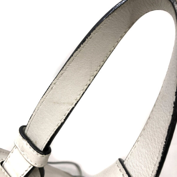 imgrc0087991307 Loewe Hammock Small Leather Handbag White