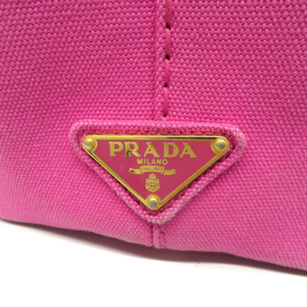 imgrc0087994094 Prada Kanapa Tote PM Canvas Pink