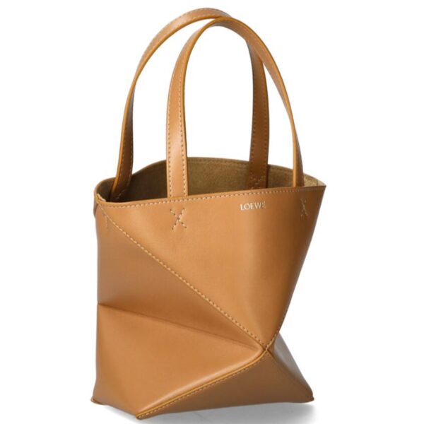 imgrc0088227434 Loewe Mini Puzzle Fold Tote Bag Warm Desert Brown