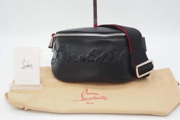 imgrc0088611210 Christian Louboutin Mary Jane Body Bag Black Red