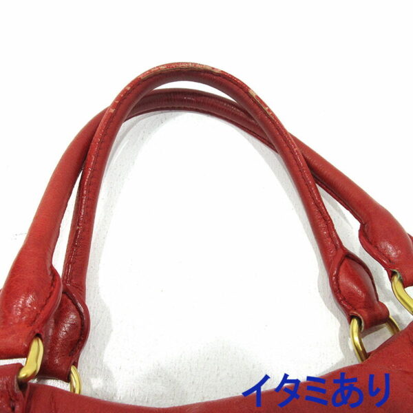 imgrc0088663208 Miu Miu 2WAY Leather Tote Shoulder Bag Red