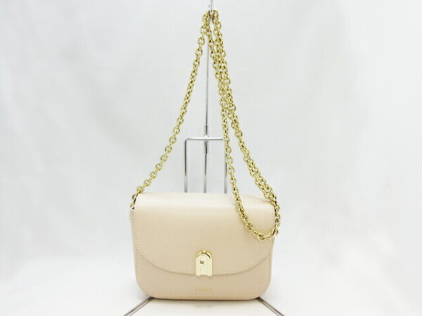 imgrc0089065993 Furla Mini Shoulder Chain Pochette Beige