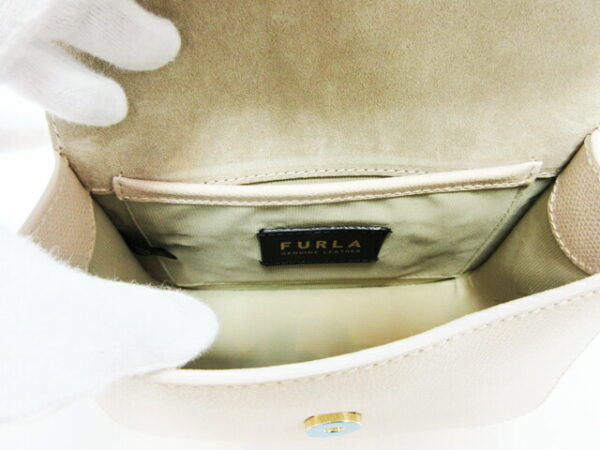 imgrc0089065995 Furla Mini Shoulder Chain Pochette Beige