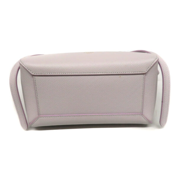 imgrc0089177345 Celine Belt Nano Leather Handbag Lavender Gray