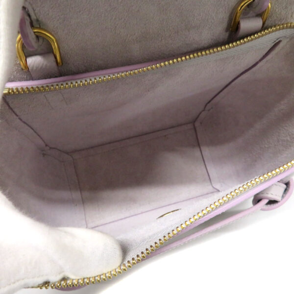 imgrc0089177348 Celine Belt Nano Leather Handbag Lavender Gray