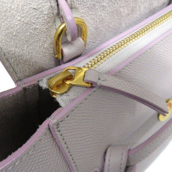 imgrc0089177355 Celine Belt Nano Leather Handbag Lavender Gray