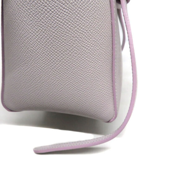 imgrc0089177356 Celine Belt Nano Leather Handbag Lavender Gray