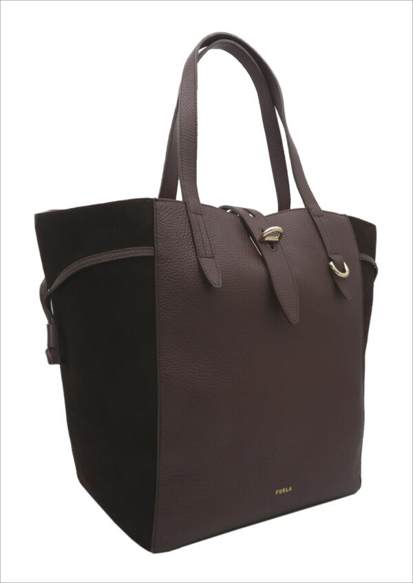 imgrc0089214906 Furla Net Tote Bag Leather Brown