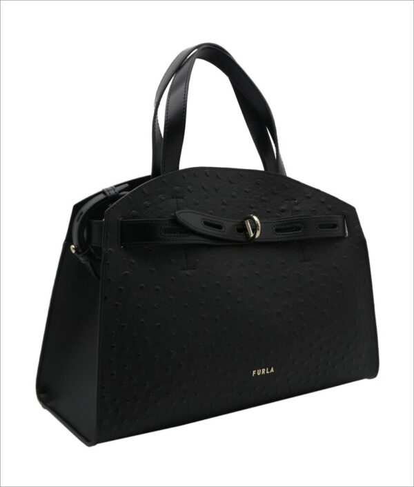 imgrc0089221965 Furla Net Tote Bag Leather Black