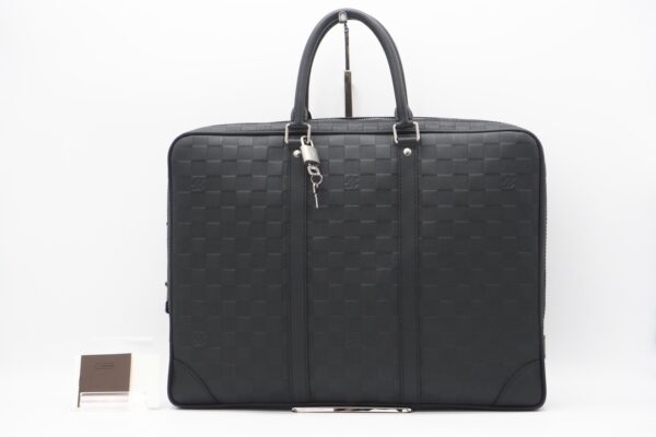 imgrc0089248854 Louis Vuitton Damier Infini PDV Briefcase Black