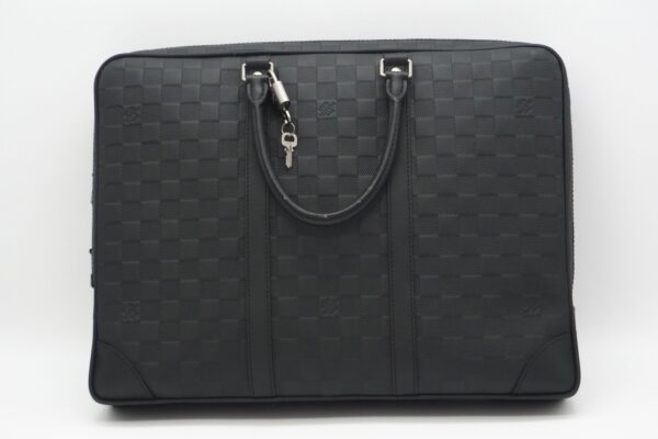 imgrc0089248855 Louis Vuitton Damier Infini PDV Briefcase Black