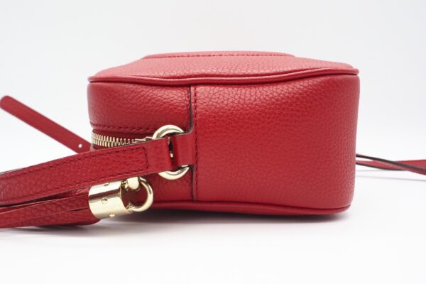 imgrc0089353379 Gucci Soho Small Disco Leather Shoulder Bag Red