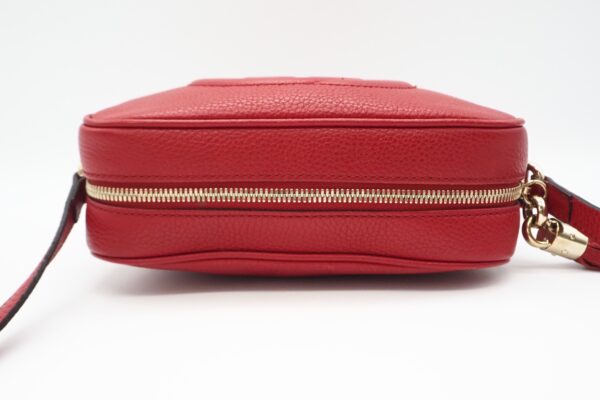 imgrc0089353381 Gucci Soho Small Disco Leather Shoulder Bag Red