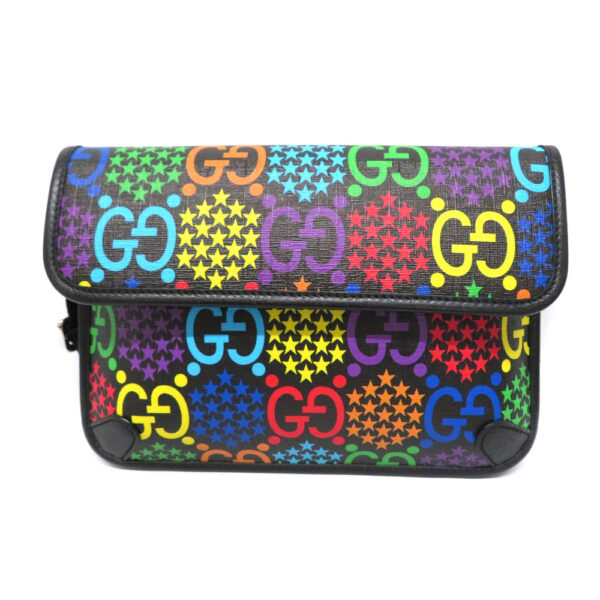 imgrc0090925135 Gucci Waist Pouch Belt Bag Leather Psychedelic Multicolor